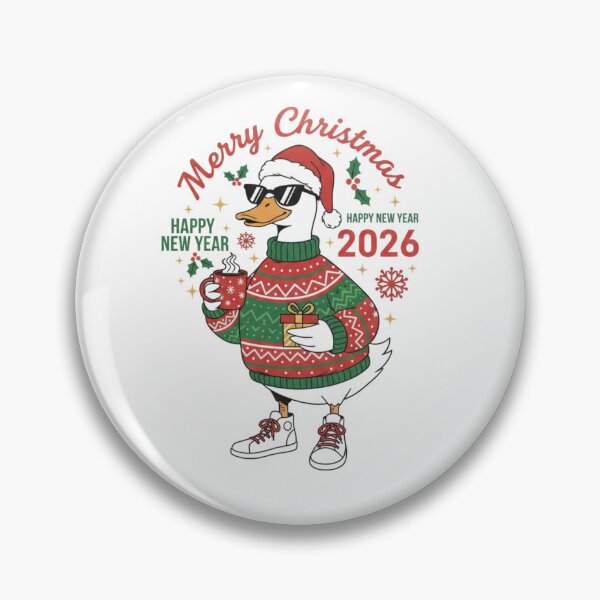 Item preview, Cool Duck Merry Christmas 2026 - Happy New Year Coffee Lover Retro Winter Vibe designed and sold by designwiss.