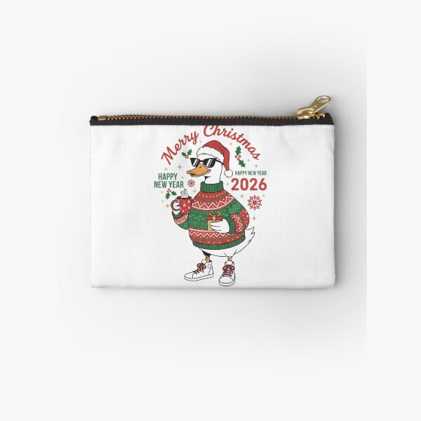 Item preview, Cool Duck Merry Christmas 2026 - Happy New Year Coffee Lover Retro Winter Vibe designed and sold by designwiss.
