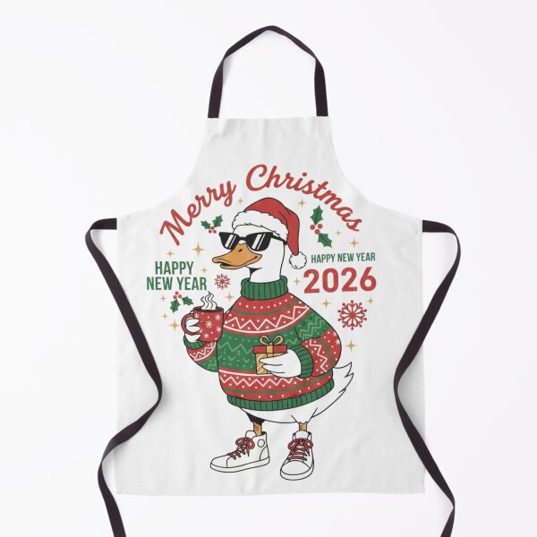 Item preview, Cool Duck Merry Christmas 2026 - Happy New Year Coffee Lover Retro Winter Vibe designed and sold by designwiss.