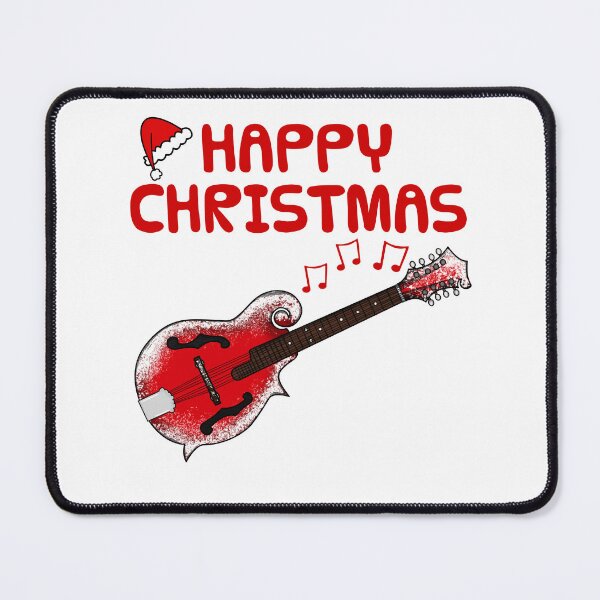 Item preview, Christmas Mandolin Mandolinist Folk Musician Music Teacher Xmas designed and sold by doodlerob.
