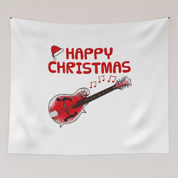 Item preview, Christmas Mandolin Mandolinist Folk Musician Music Teacher Xmas designed and sold by doodlerob.