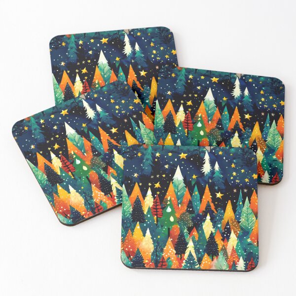 Item preview, Magical Coniferous Forest. designed and sold by Zofia Sosnecka.