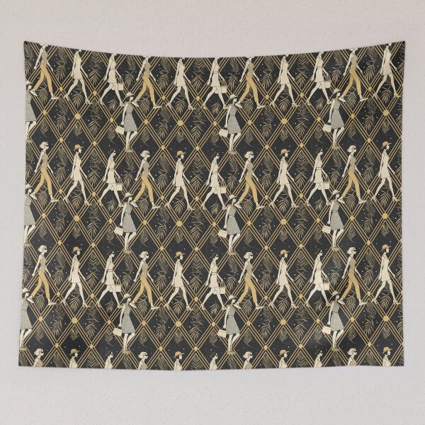 Item preview, Elegant and golden fall pattern design designed and sold by Merrylands Artshop.