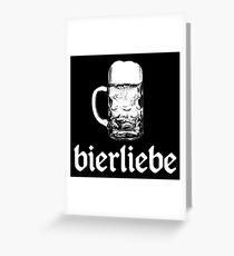 beer love Greeting Card