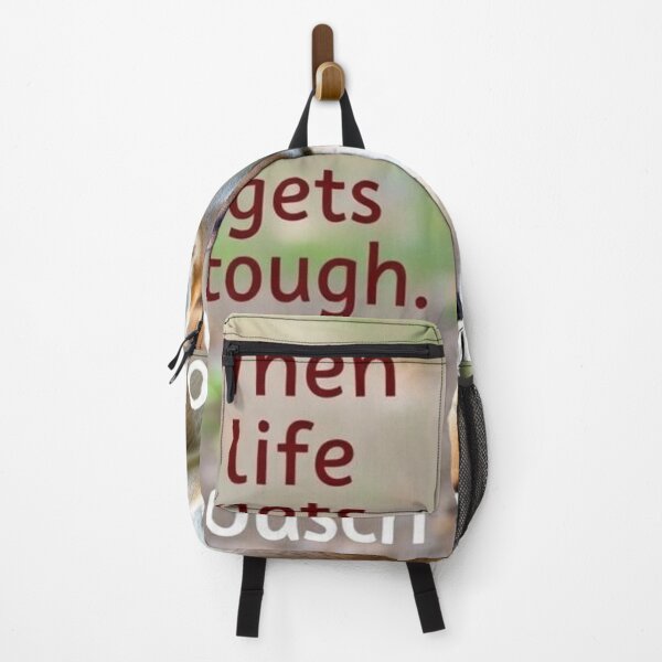 Item preview, kangaroo//When life gets tough, pouch it out designed and sold by SSMC DREAM DESIGN.