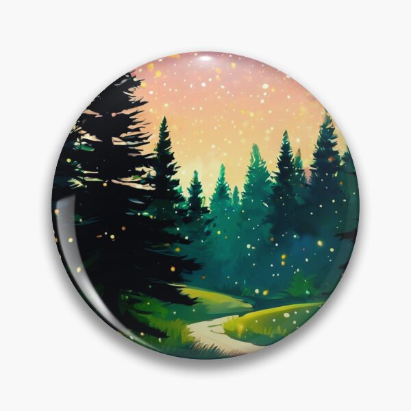 Item preview, Magical Coniferous Forest. designed and sold by Zofia Sosnecka.