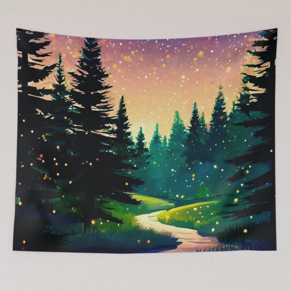 Item preview, Magical Coniferous Forest. designed and sold by Zofia Sosnecka.