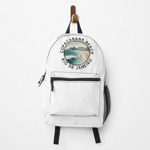 Item preview, Copacabana Beach - Rio de Janeiro (with Black Lettering) designed and sold by VelvetRoom.