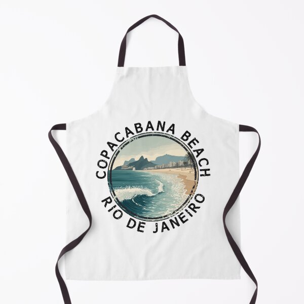 Item preview, Copacabana Beach - Rio de Janeiro (with Black Lettering) designed and sold by VelvetRoom.