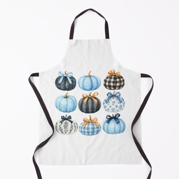 Item preview, Blue Bow Pumpkin designed and sold by SnorkleSupply.