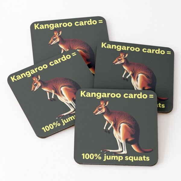 Item preview, Kangaroo cardio = 100% jump squats designed and sold by SSMC DREAM DESIGN.