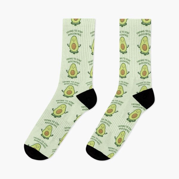 Item preview, Trying to Stay Avocontrol | Meditating Avocado Pun Design designed and sold by Bratak.
