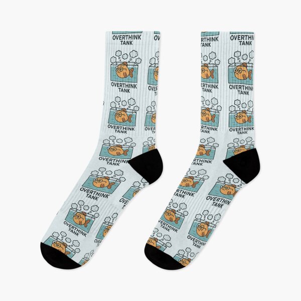 Item preview, OverthinkTank | Funny Fish Pun Design designed and sold by Bratak.