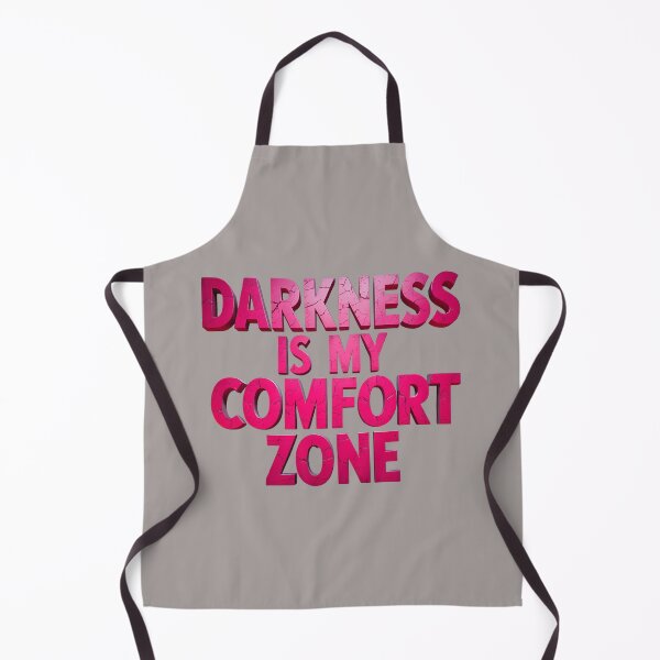 Item preview, Red Quote Darkness Is My Comfort Zone designed and sold by Art-Arcade6.