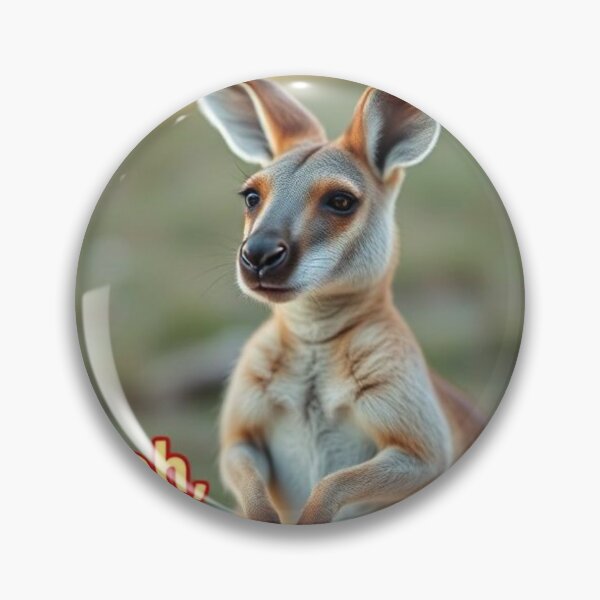 Item preview, kangaroo//Hopped out of bed like… yeah, I’m late again designed and sold by SSMC DREAM DESIGN.