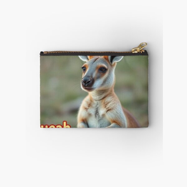 Item preview, kangaroo//Hopped out of bed like… yeah, I’m late again designed and sold by SSMC DREAM DESIGN.