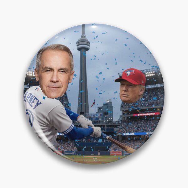 Item preview, Blue Jay Carney, Trump Baseball Sticker designed and sold by daddycarney.