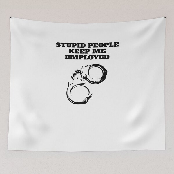 Item preview, Stupid People Keep Me Employed V3 designed and sold by TeeTimeGuys.