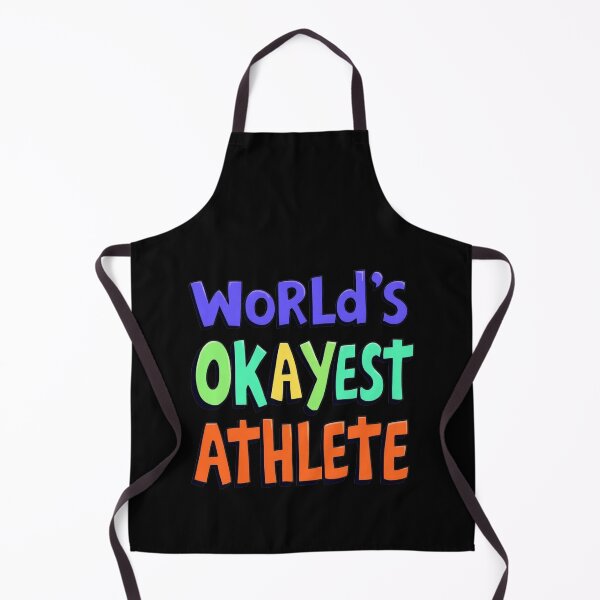 Item preview, World's Okayest Athlete Funny Sports Humor designed and sold by SholoStudio.