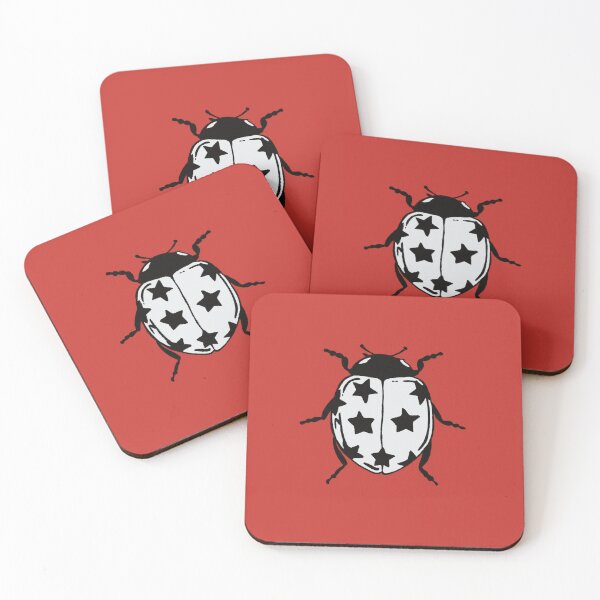 Item preview, White ladybug  designed and sold by firatauro.