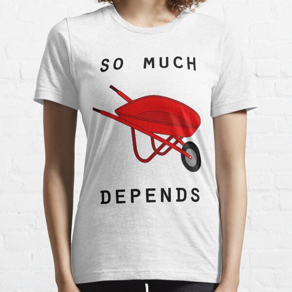 Item preview, So much depends upon a red wheelbarrow designed and sold by emilylookshigh.