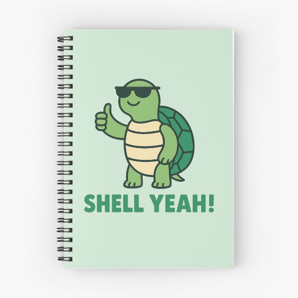 Item preview, Shell Yeah! | Cool Turtle Pun Design designed and sold by Bratak.