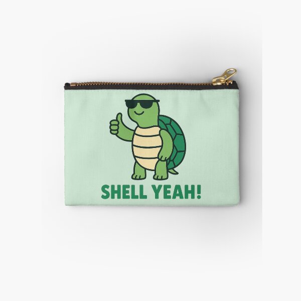 Item preview, Shell Yeah! | Cool Turtle Pun Design designed and sold by Bratak.