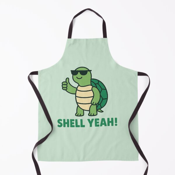 Item preview, Shell Yeah! | Cool Turtle Pun Design designed and sold by Bratak.