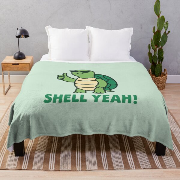 Item preview, Shell Yeah! | Cool Turtle Pun Design designed and sold by Bratak.