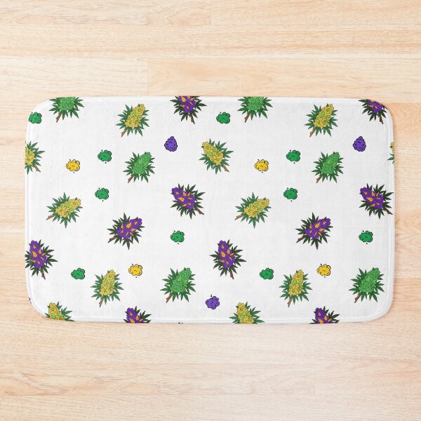 Item preview, Colorful Weed Bud Pattern – Purple Haze, Kush & Smoke Clouds | Cannaxes Studio designed and sold by Cannaxes Studio.