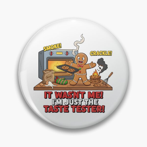 Item preview, Gingerbread Taste Tester Baking Disaster designed and sold by Silent Watch Threads..