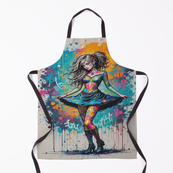 Item preview, Freaky Graffiti "Shuffle Dance" Girl  designed and sold by Hot4Shirt.