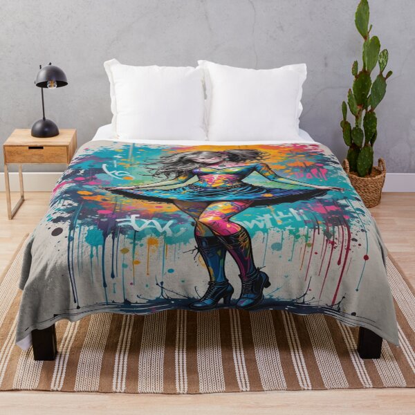 Item preview, Freaky Graffiti "Shuffle Dance" Girl  designed and sold by Hot4Shirt.