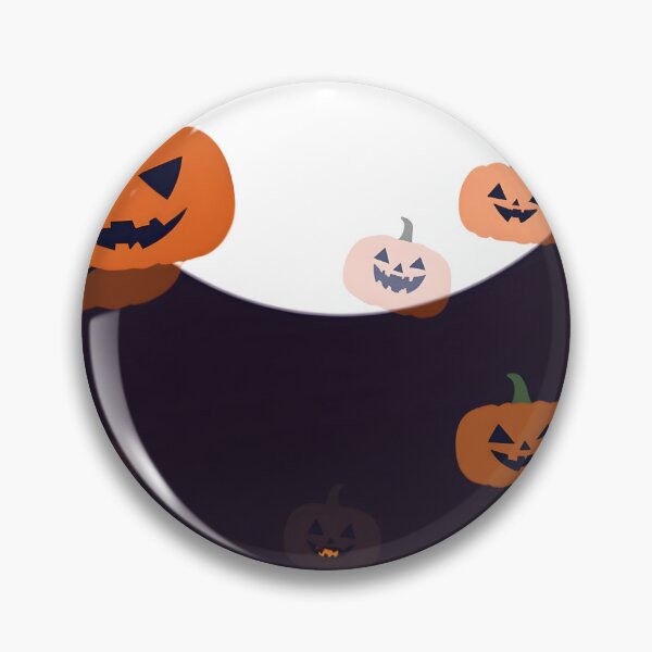 Item preview, Full Moon Halloween Scene Pumpkings Bat designed and sold by MoonlitDoodles1.