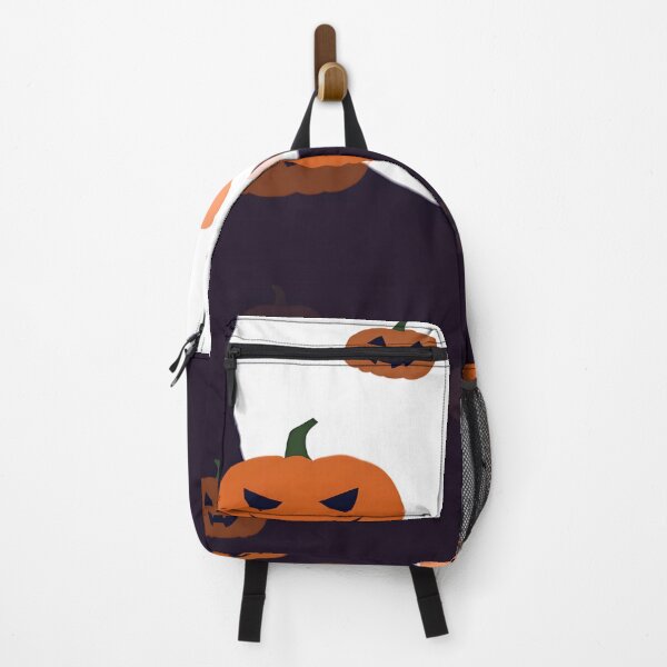 Item preview, Full Moon Halloween Scene Pumpkings Bat designed and sold by MoonlitDoodles1.