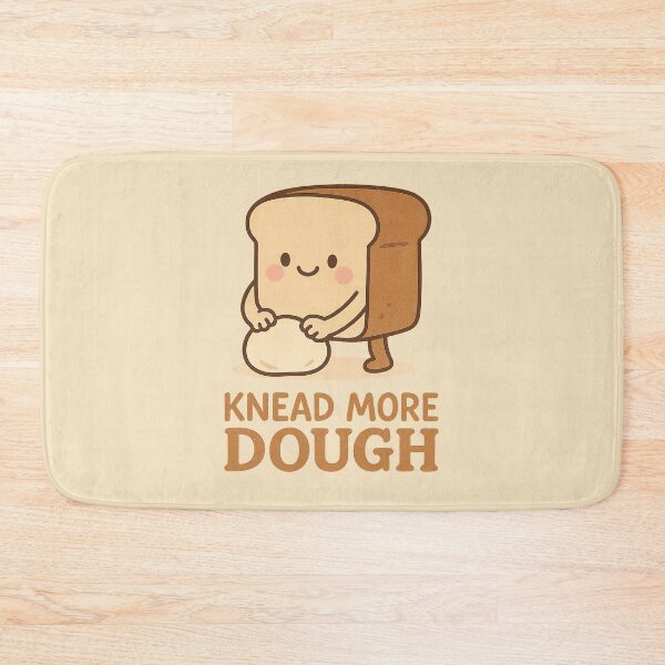 Item preview, Knead More Dough | Funny Bread Workout Pun Design designed and sold by Bratak.