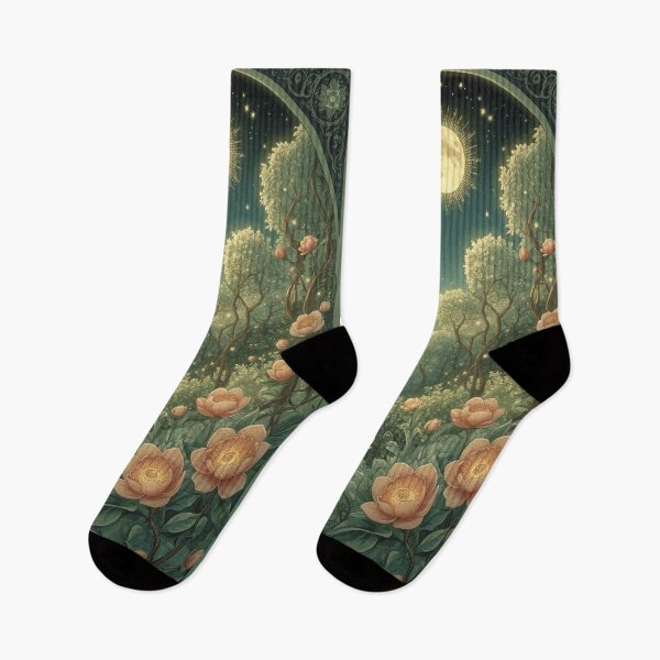 Item preview, Moonlit Garden of Whispers designed and sold by AbstractAnom.