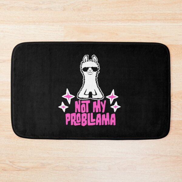 Item preview, Llama Not My Probllama Meditation Yoga Sunglasses Zen designed and sold by shirt-o-mat.