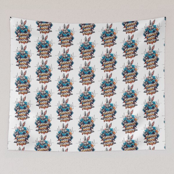 Item preview, Furious Hare Graffiti Mascot designed and sold by SholoStudio.