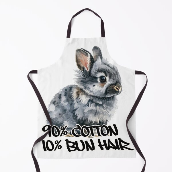 Item preview, Gray tabby lion head rabbit 90% cotton 10% bun hair designed and sold by LiskoDesign.