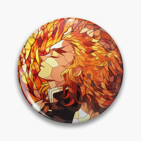 Item preview, Stained Glass Flame Slayer designed and sold by SchellStation.