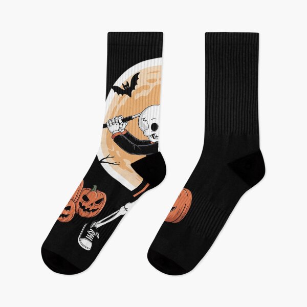 Item preview, Halloween Skeleton Playing Golf Golfer Boys Kids Men  designed and sold by lilLilaBatArt.