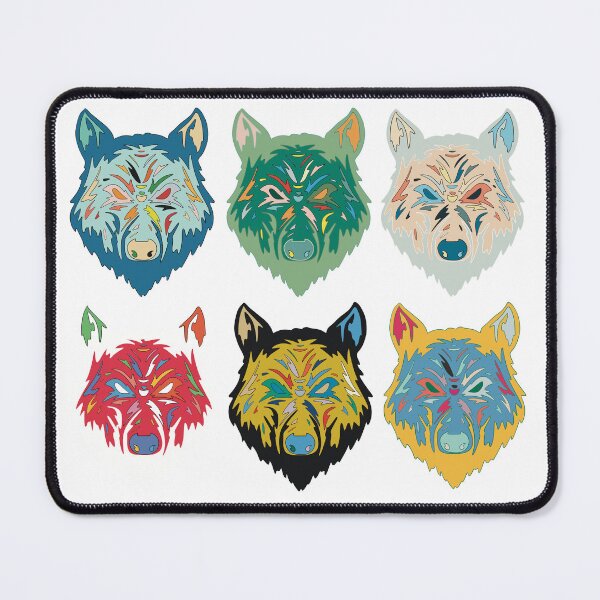 Item preview, Wolf Poster — Minimalist Wildlife Art designed and sold by iampaulmorris.