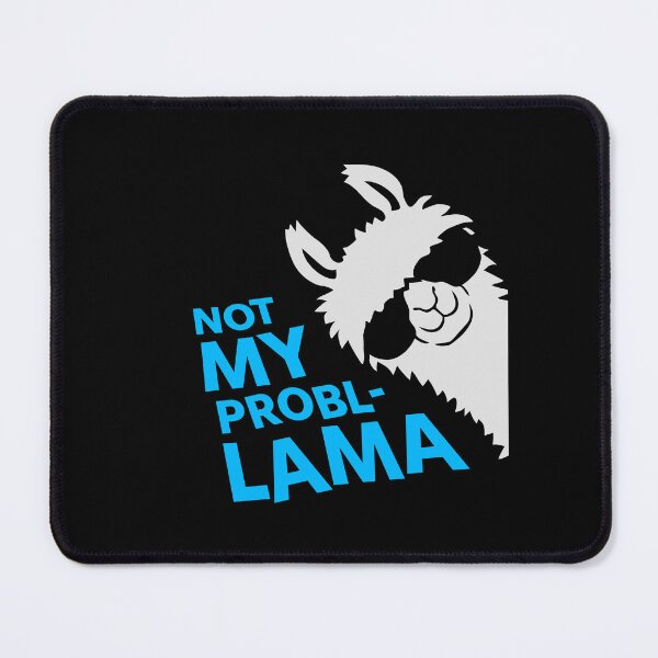 Item preview, Llama Not My Probllama Side View Sunglasses Smug designed and sold by shirt-o-mat.