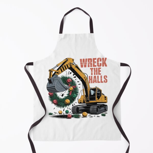 Item preview, Wreck the Halls • Construction Xmas Demolition Crew designed and sold by Blok45.