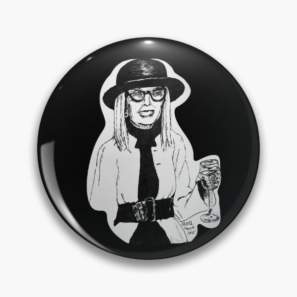 Item preview, Diane Keaton Tribute Illustration – Timeless Style & Film Icon Art designed and sold by from here 2 mars.