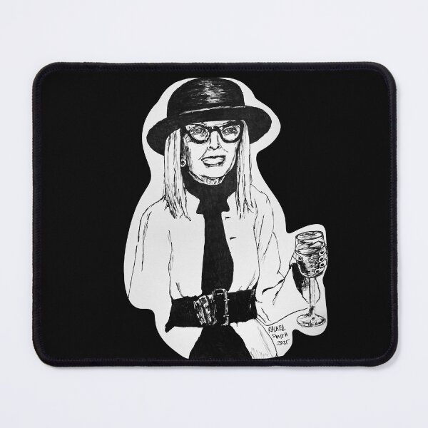 Item preview, Diane Keaton Tribute Illustration – Timeless Style & Film Icon Art designed and sold by from here 2 mars.