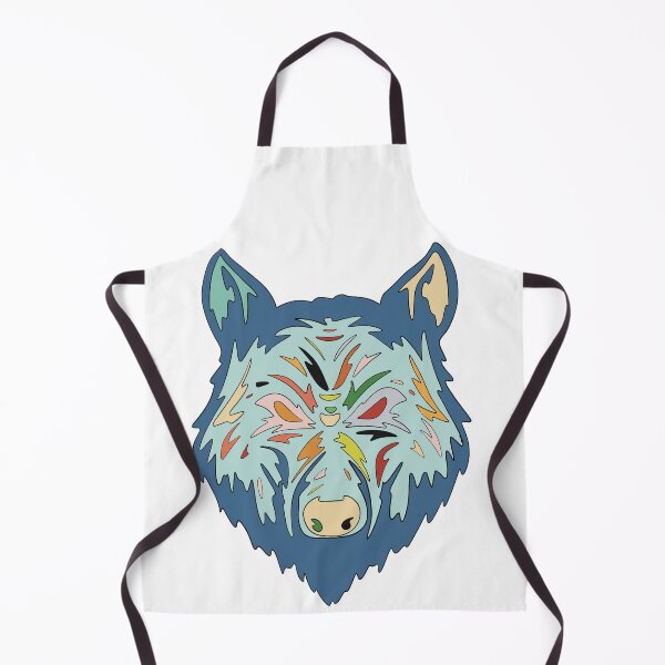 Item preview, Wolf Sticker — Minimalist Wildlife Art designed and sold by iampaulmorris.