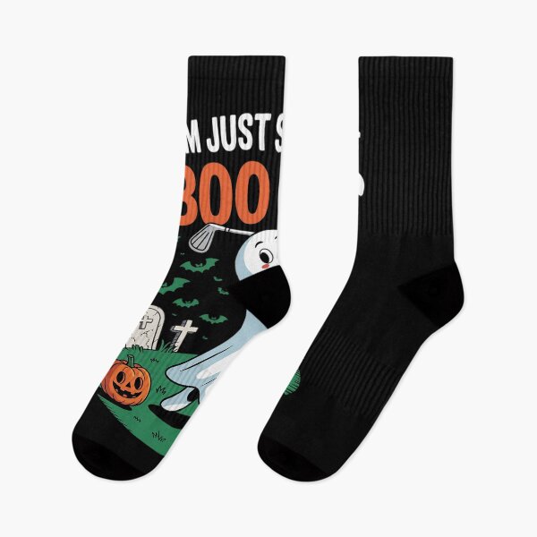 Item preview, Just Scared Of Bogeys Ghost Golf Halloween  designed and sold by lilLilaBatArt.