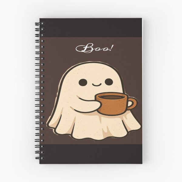 Item preview, Cute Ghost Sipping Tea Artwork  designed and sold by NivyasArtistry.